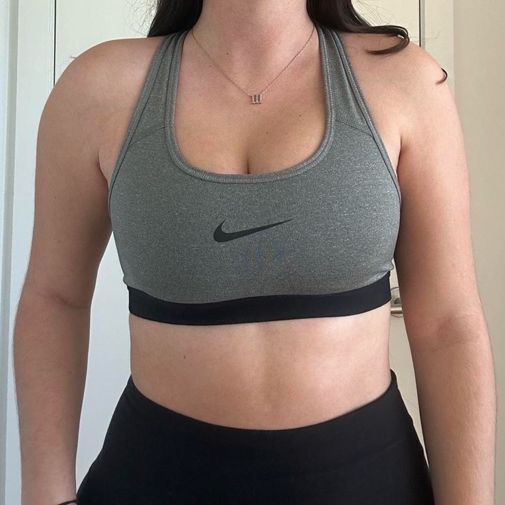 Nike Charcoal Gray Sports Bra!